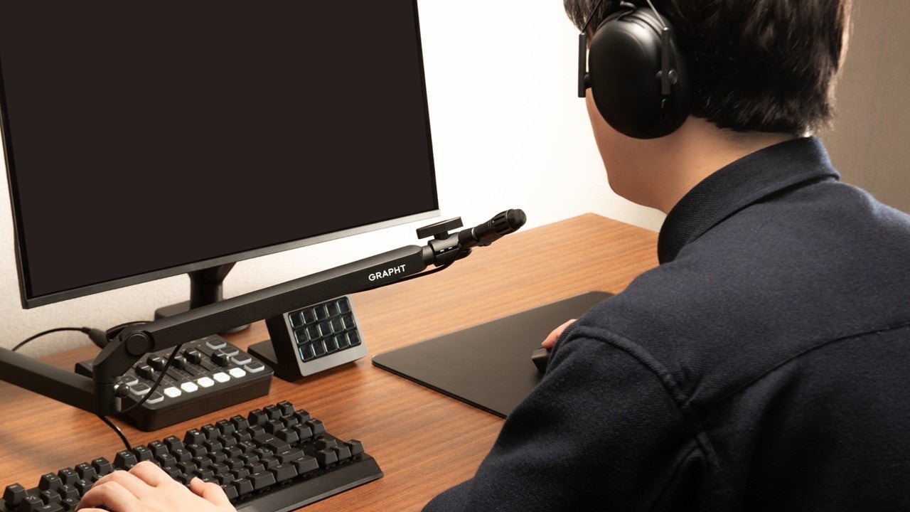 GRAPHT、ストリーマー向け超小型XLRマイクを3月27日に発売 - 画像6