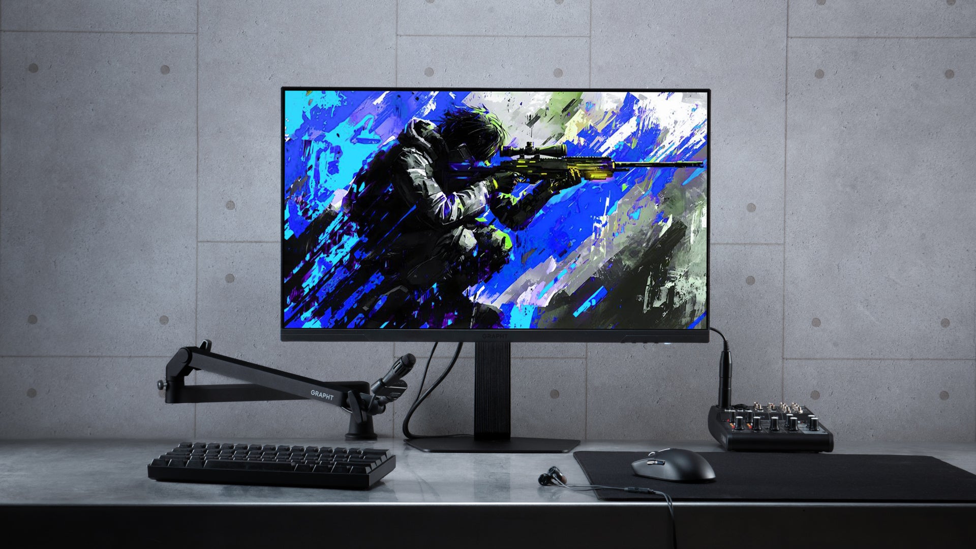 GRAPHT、320Hz対応の27インチQD-Mini LEDゲーミングモニターを発売|FPSプレイヤー向けに特化した新モデルが登場