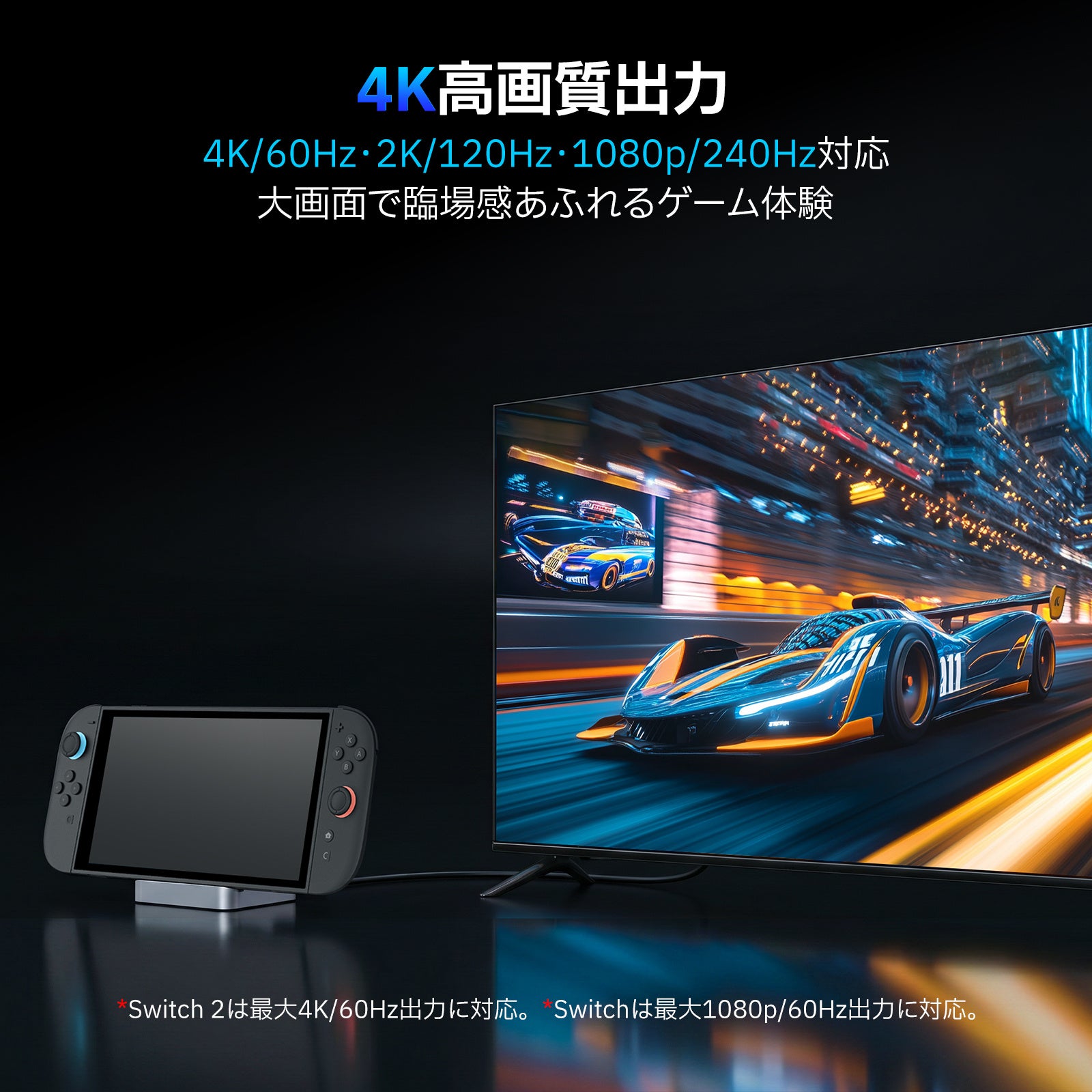 GuliKit、Switch 2とSwitchに対応したポータブルドックを発売 - 画像6