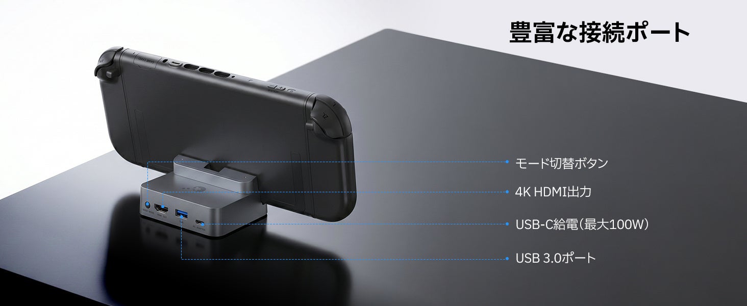 GuliKit、Switch 2とSwitchに対応したポータブルドックを発売 - 画像8