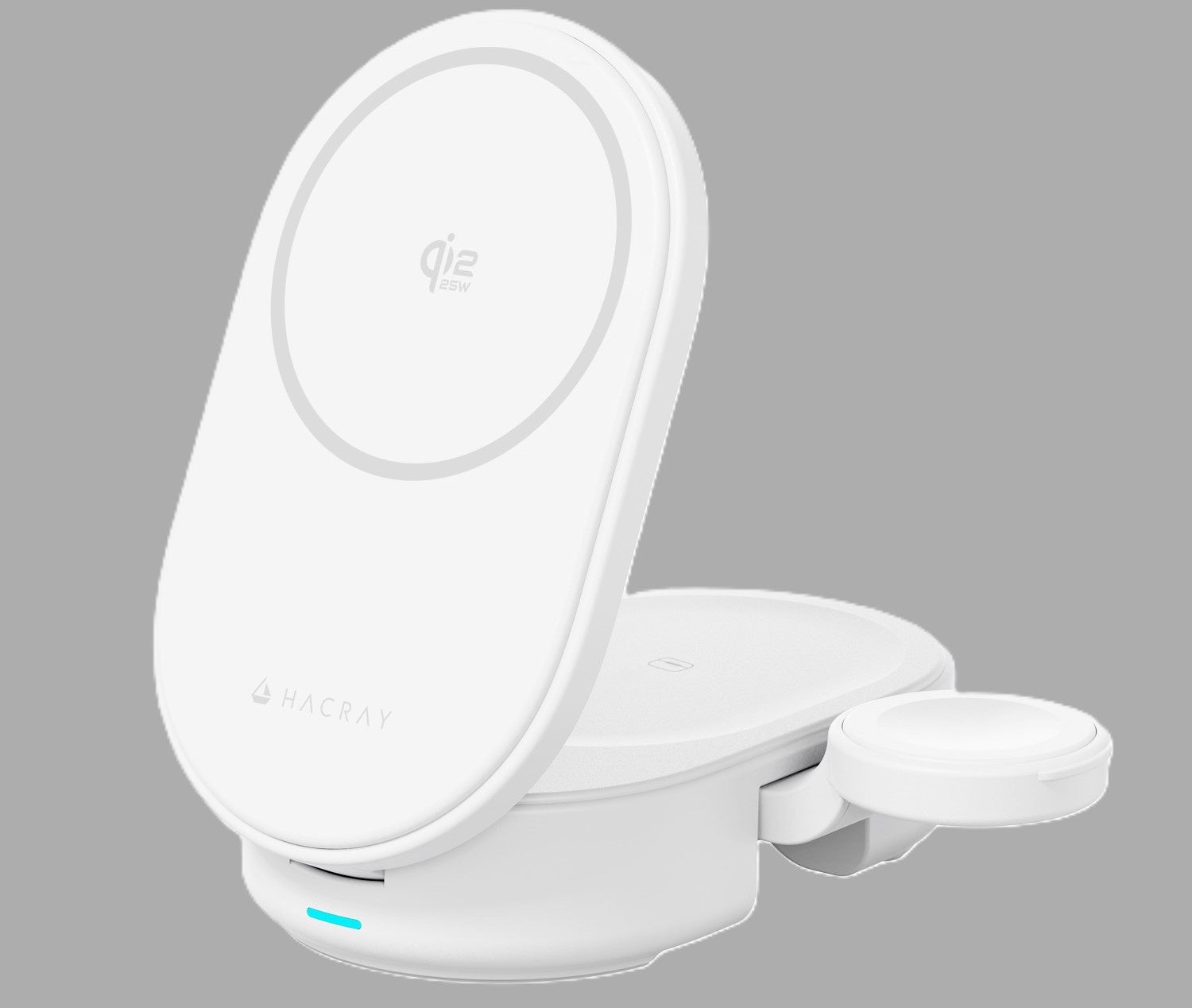 HACRAY、Qi2対応25W超急速3in1充電スタンドをGREENFUNDINGで先行販売 - 画像2