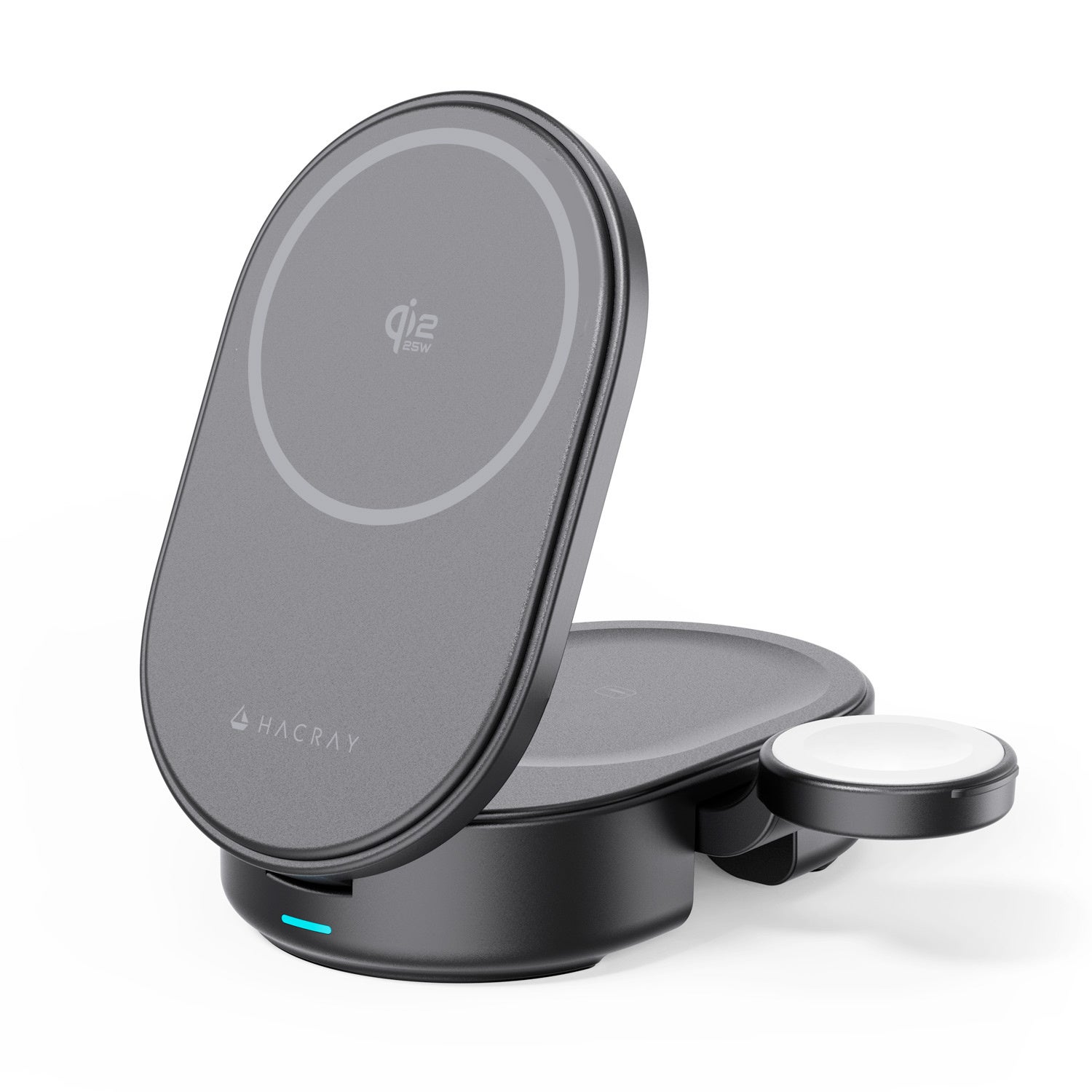 HACRAY、Qi2対応25W超急速3in1充電スタンドをGREENFUNDINGで先行販売 - 画像4