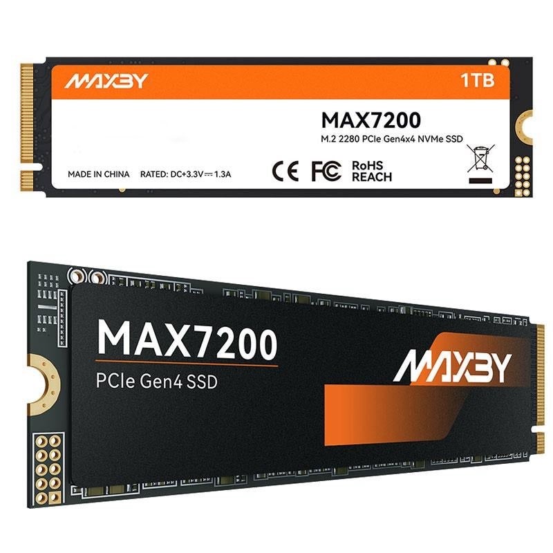 浜田電機、MAXBY製PCIe 4.0対応SSD「MAX7200-1TB」の店頭販売を開始｜高品質な設計と安定した処理性能