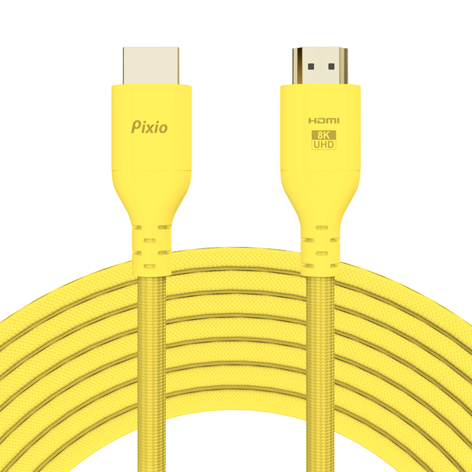 Hamee、ゲーミングアクセサリーブランド「Pixio」よりHDMI 2.1ケーブルに新色「イエロー」 - 画像3