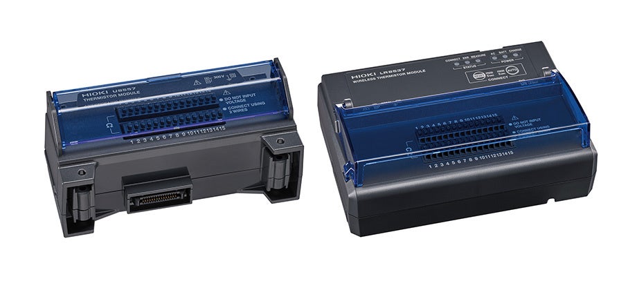 HIOKI、データロガー向けサーミスターモジュール『U8557』『LR8537』を発売 - 画像1