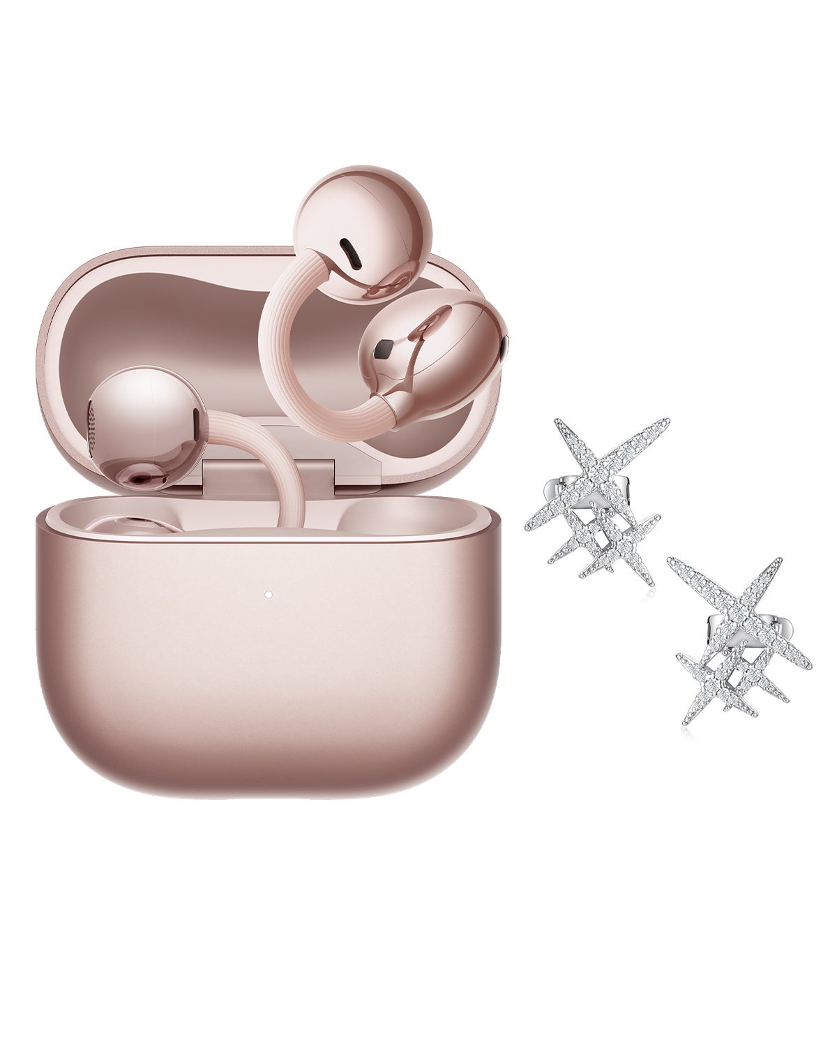 ファーウェイ、『HUAWEI FreeClip 2』に新色ローズゴールドを追加 - 画像10