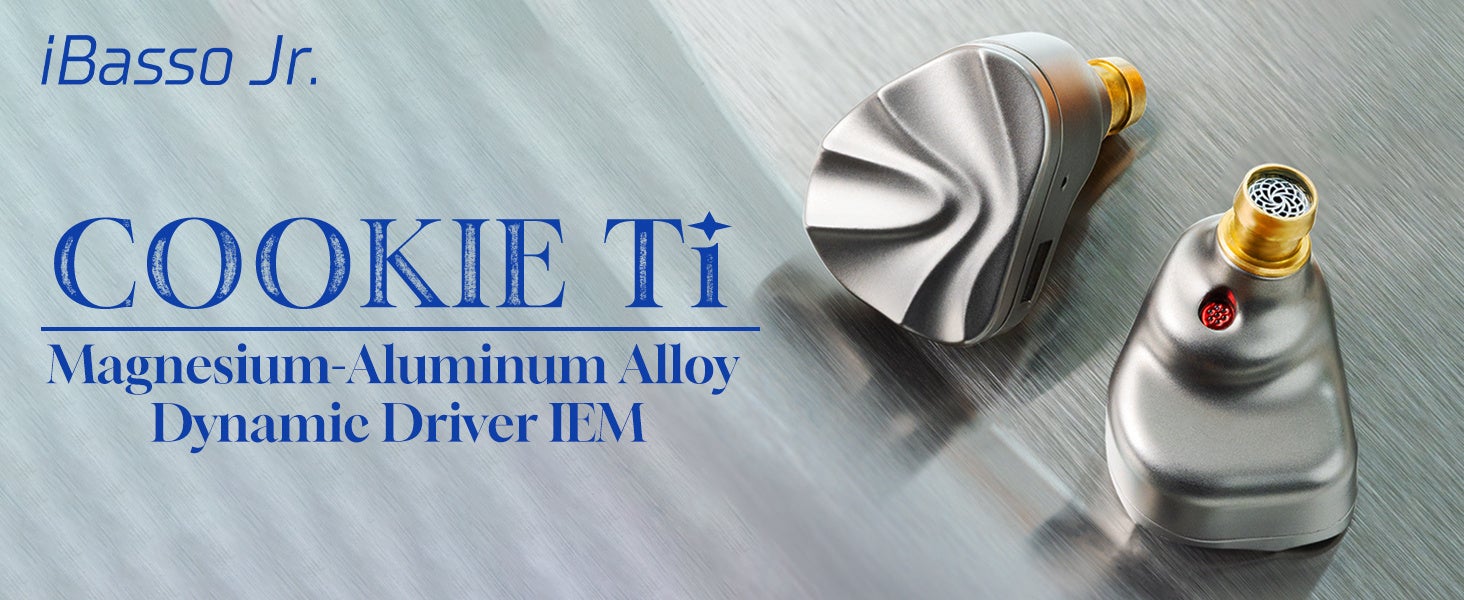 iBasso Jr. 『Cookie Ti』 2026年1月16日発売 - 画像1