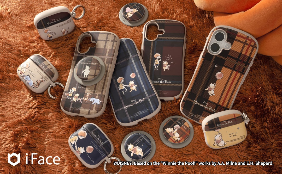 iFaceから『くまのプーさん』デザインの新作スマホアクセサリーが登場 - 画像2