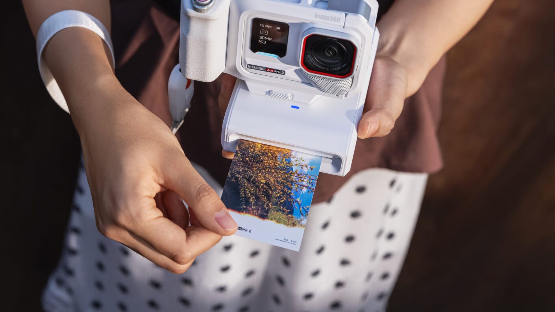 Insta360、「Ace Pro 2」に新色アークティックホワイトが登場｜フラッグシップの映像性能を継承