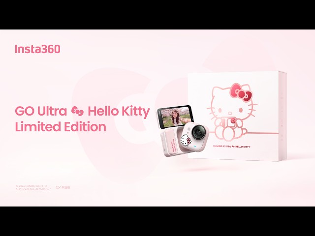Insta360、サンリオコラボの「GO Ultra × Hello Kitty Limited Edition」を発表 - 画像2