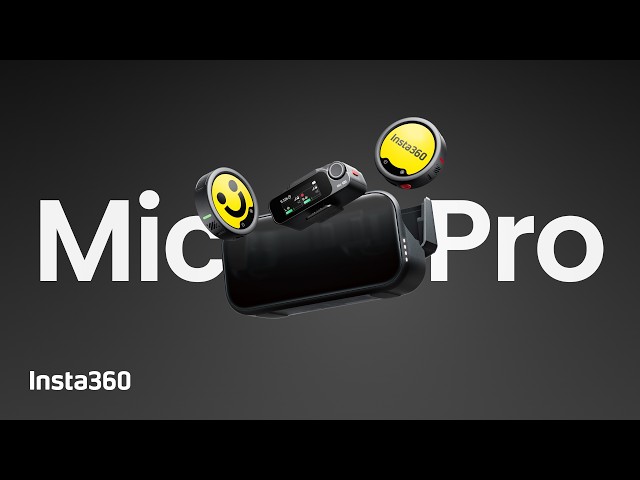 Insta360、E-ink搭載の高性能ワイヤレスマイク「Mic Pro」を発表 - 画像2