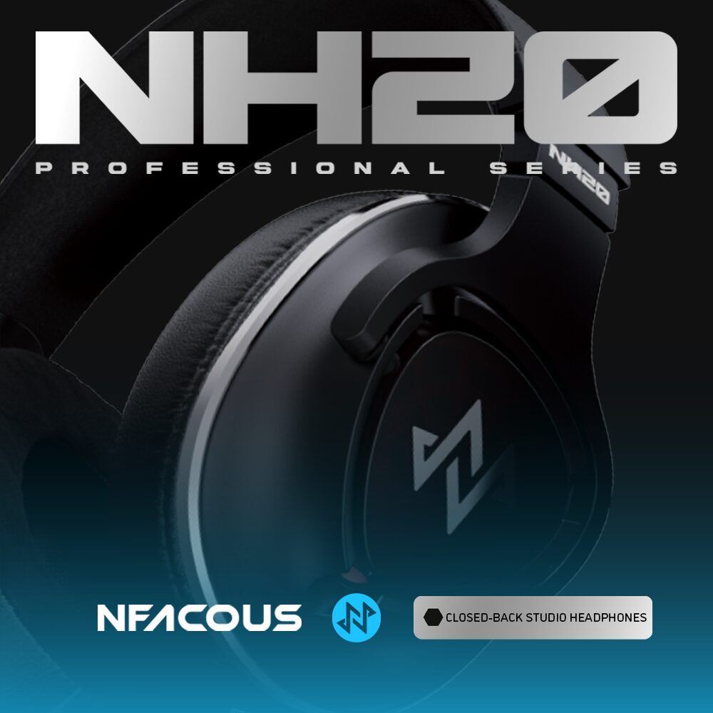 伊藤屋国際、初のプロ向けモニターヘッドホン「NF ACOUS NH20」 - 画像1