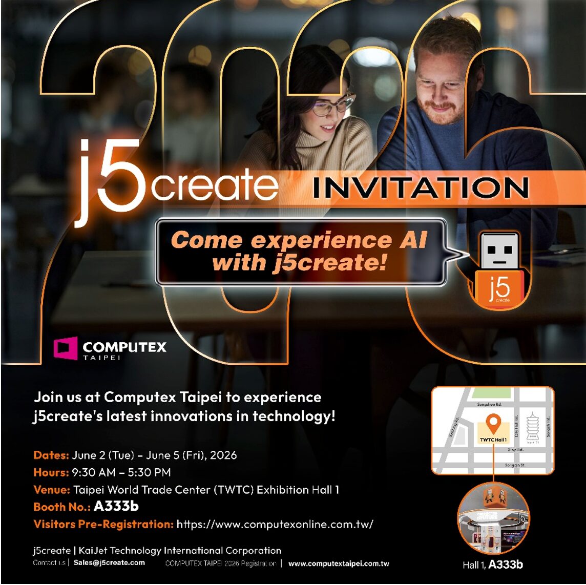 j5create、COMPUTEX TAIPEI 2026で最新AIソリューションを公開 - 画像12