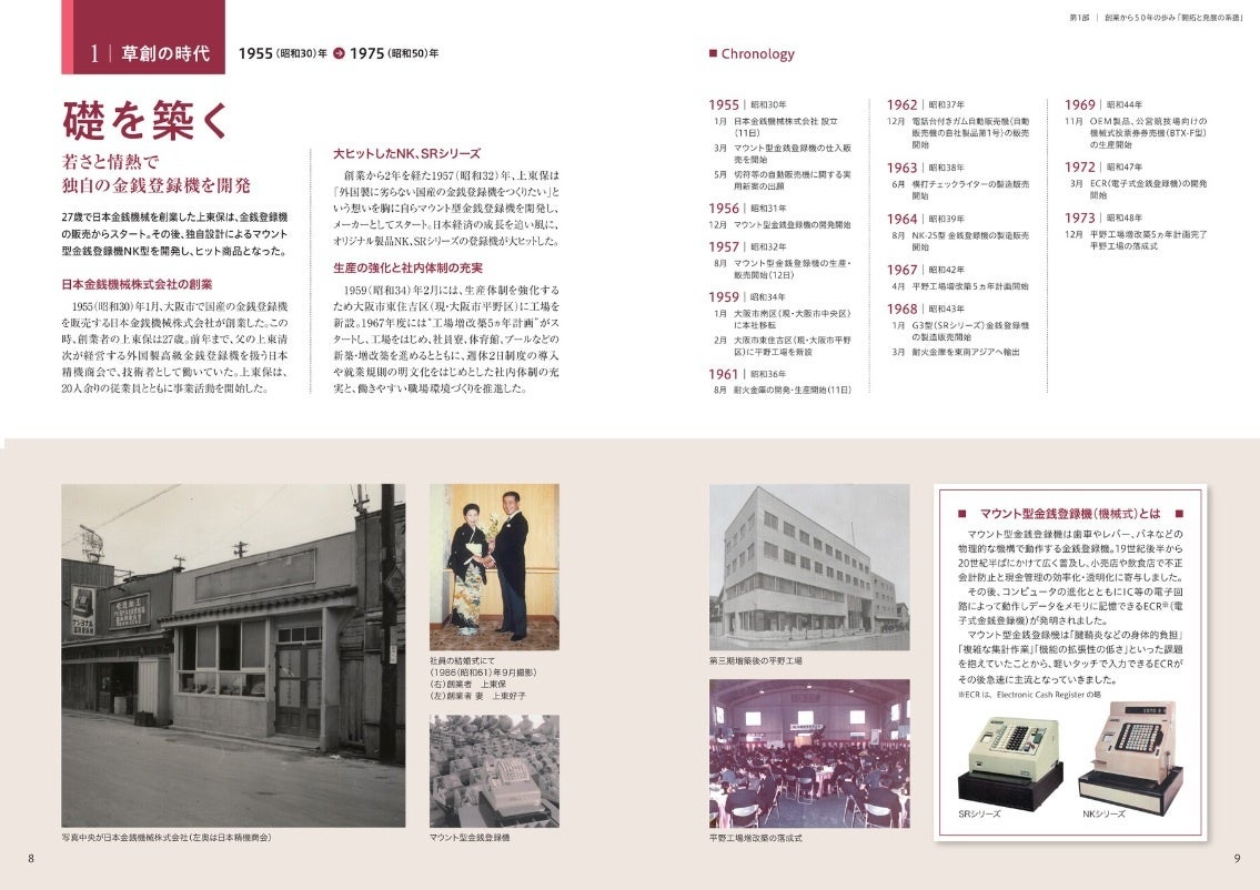 日本金銭機械、創業70周年社史を発刊 - 画像2