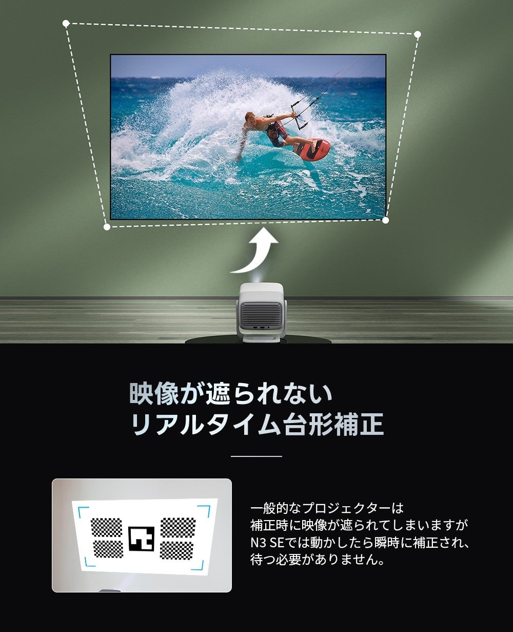 JMGO、4Kプロジェクター「N3 4K」とスタンダードモデル「N3 SE」の予約を開始｜予約販売および展示会について