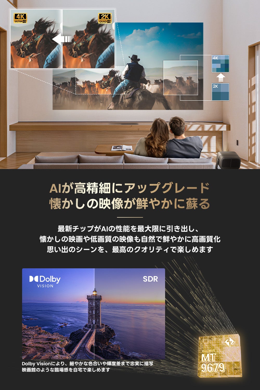 JMGO、AIと新世代MALC 5.0エンジンを搭載した4Kプロジェクター「N3 Ultimate」を発売 - 画像8