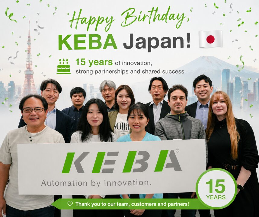 KEBA Japan株式会社が設立15周年を迎えました - 画像2