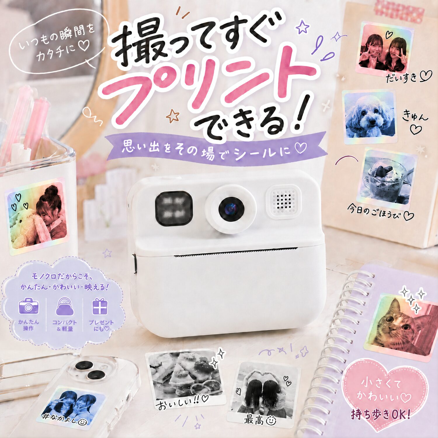 慶洋エンジニアリング、シールプリントデジカメ「ハルプリ」の販売チャネルを拡大 - 画像3
