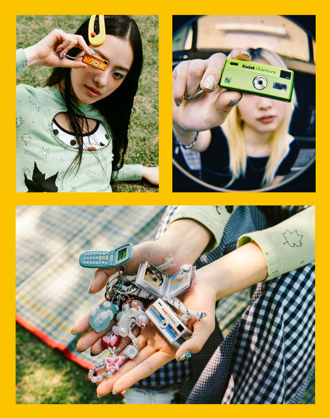 SAEDA、Y2Kデザインのキーチェーン型デジカメ「KODAK CHARMERA」第2弾を発売 - 画像3