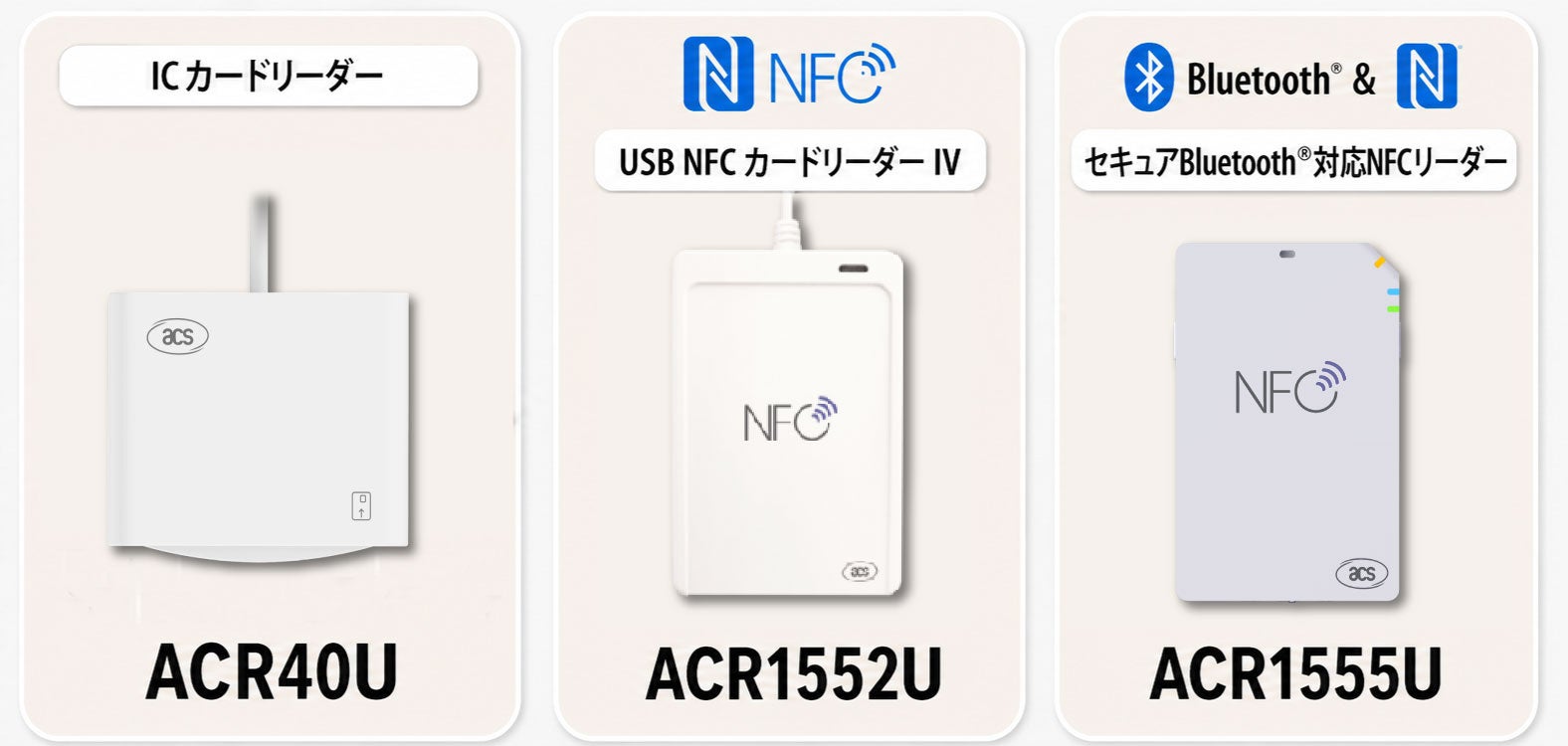 宏福商事、医療・行政・車検向けにACS製ICカードリーダーの提案を強化 - 画像3