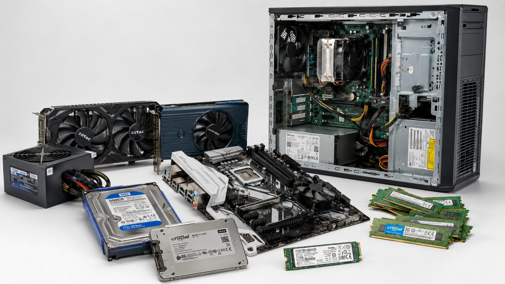 宏福商事、自作PCや法人保守向けの中古PCパーツ販売を開始 - 画像7