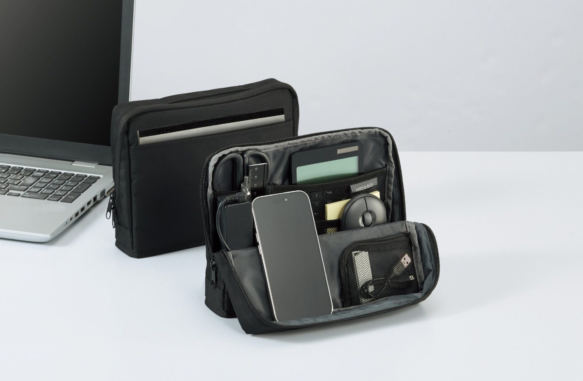 コクヨ、スタンドツールポーチ「ハコビズ2」を発売 自立構造で収納性向上 - 画像1