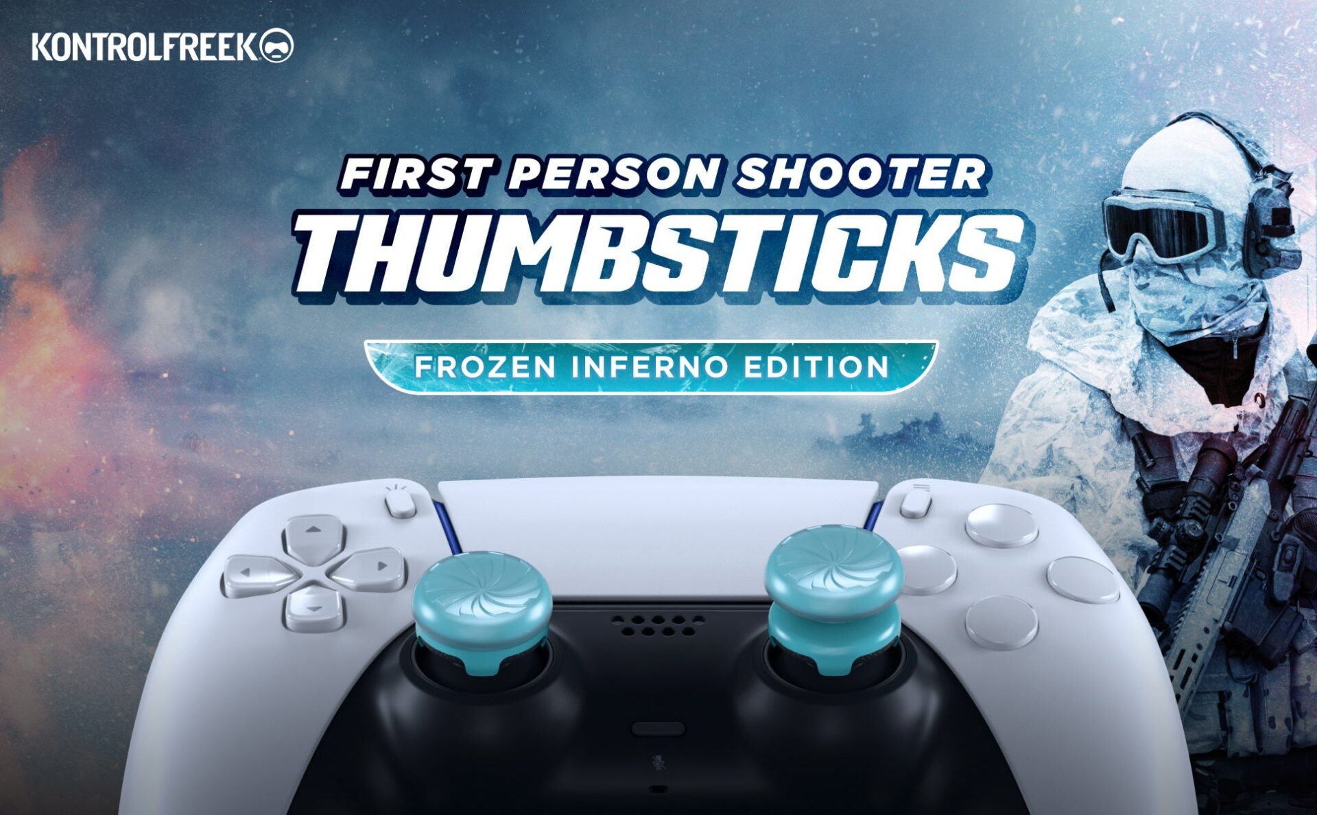KontrolFreek、新作サムスティック2モデルを7月10日発売|FPS向け「Inferno」に新色が登場