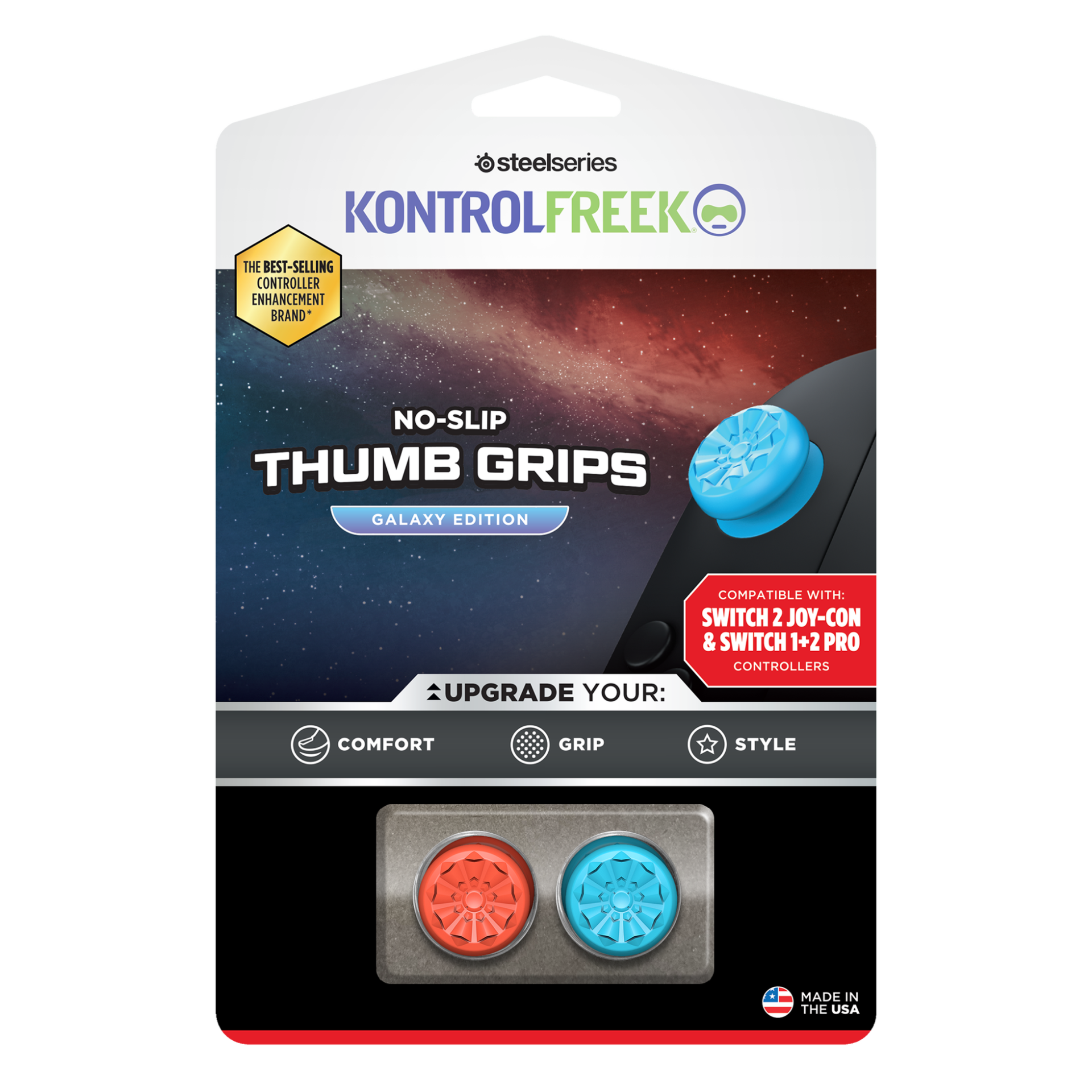 KontrolFreek、Switch 2向けサムグリップ「Galaxy Edition」を発表 - 画像8