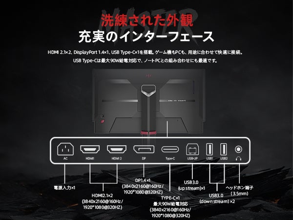 KTC、4KとFHDを切り替え可能な27インチゲーミングモニターを発売 - 画像7
