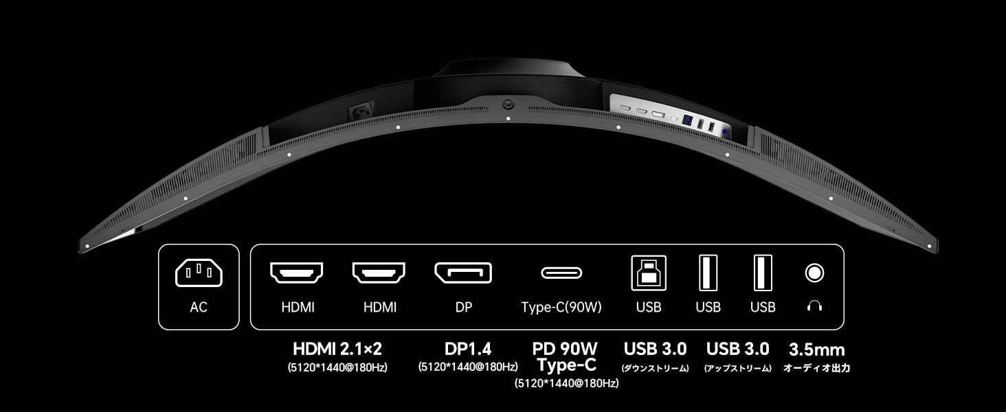 KTC、49インチ超ワイド曲面ゲーミングモニター「H49S66」を発売 - 画像2