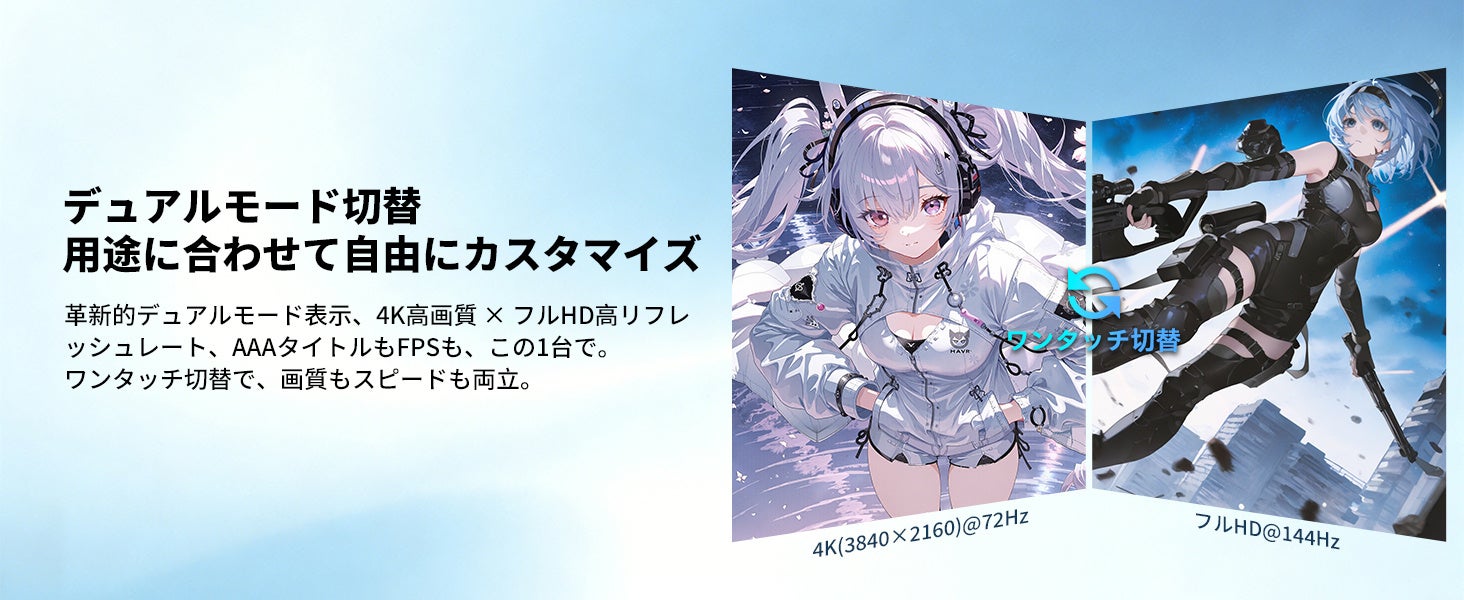 KEY TO COMBAT、Mini LED搭載27インチモニター「M27U6」を発売 - 画像3