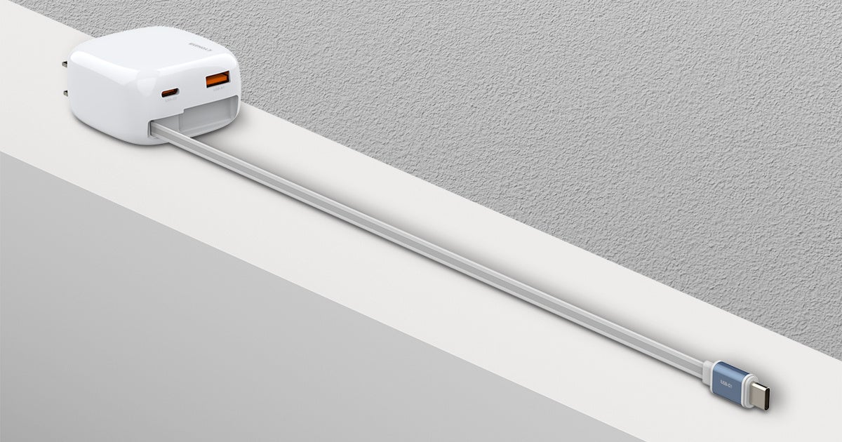 京ハヤ、巻取り式USB-Cケーブル内蔵の65W急速充電器を発売 - 画像5