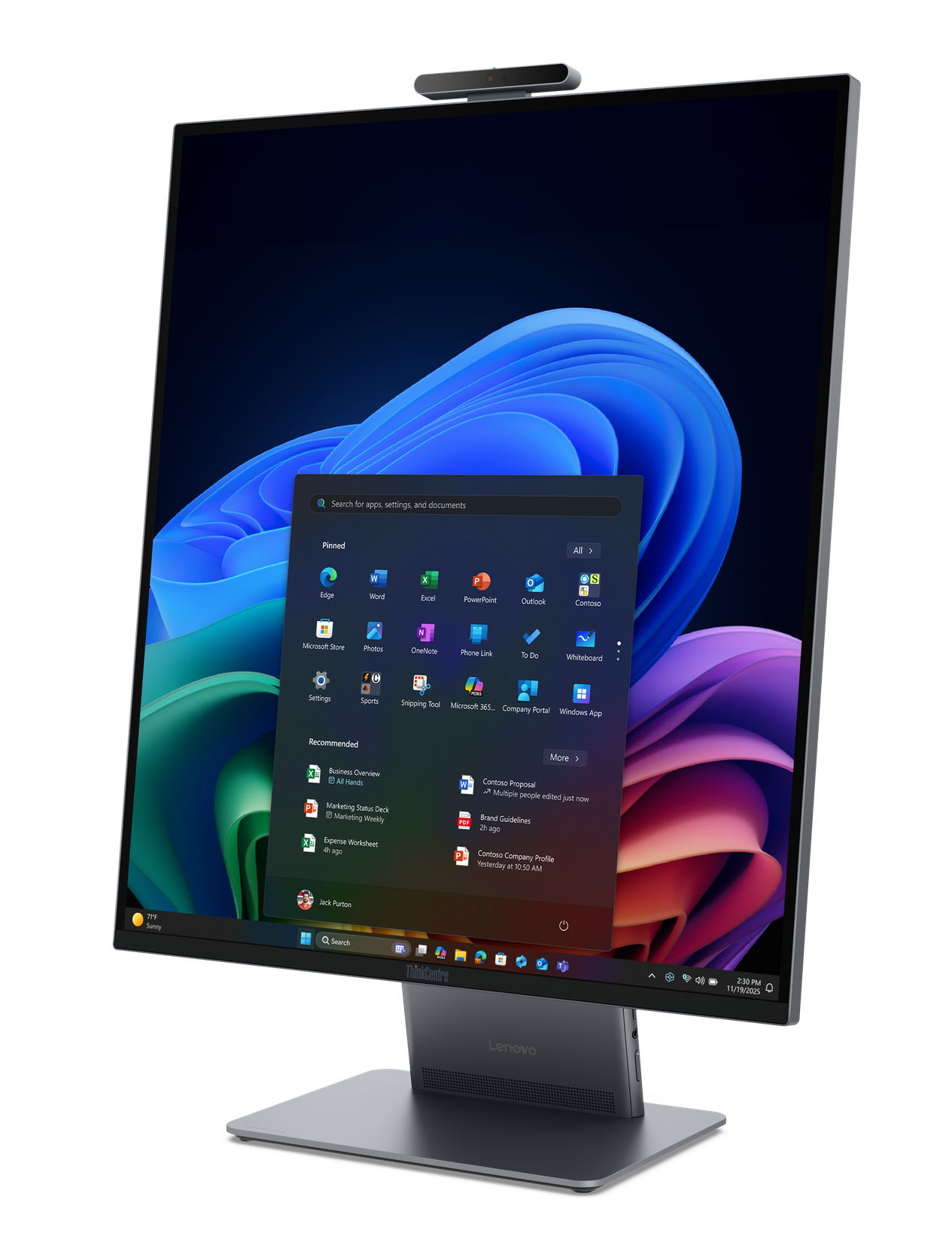 レノボ、インテルCore Ultra搭載のAIデスクトップPC2機種を発表 - 画像1