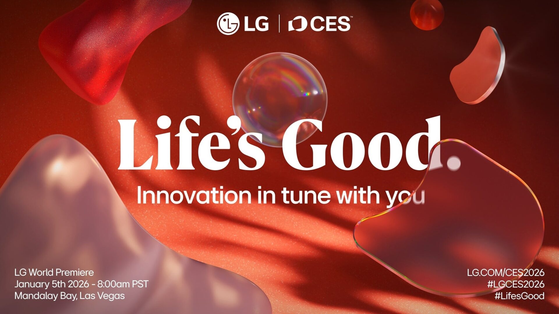 LG、CES 2026の最新モデル情報公開 - 画像1