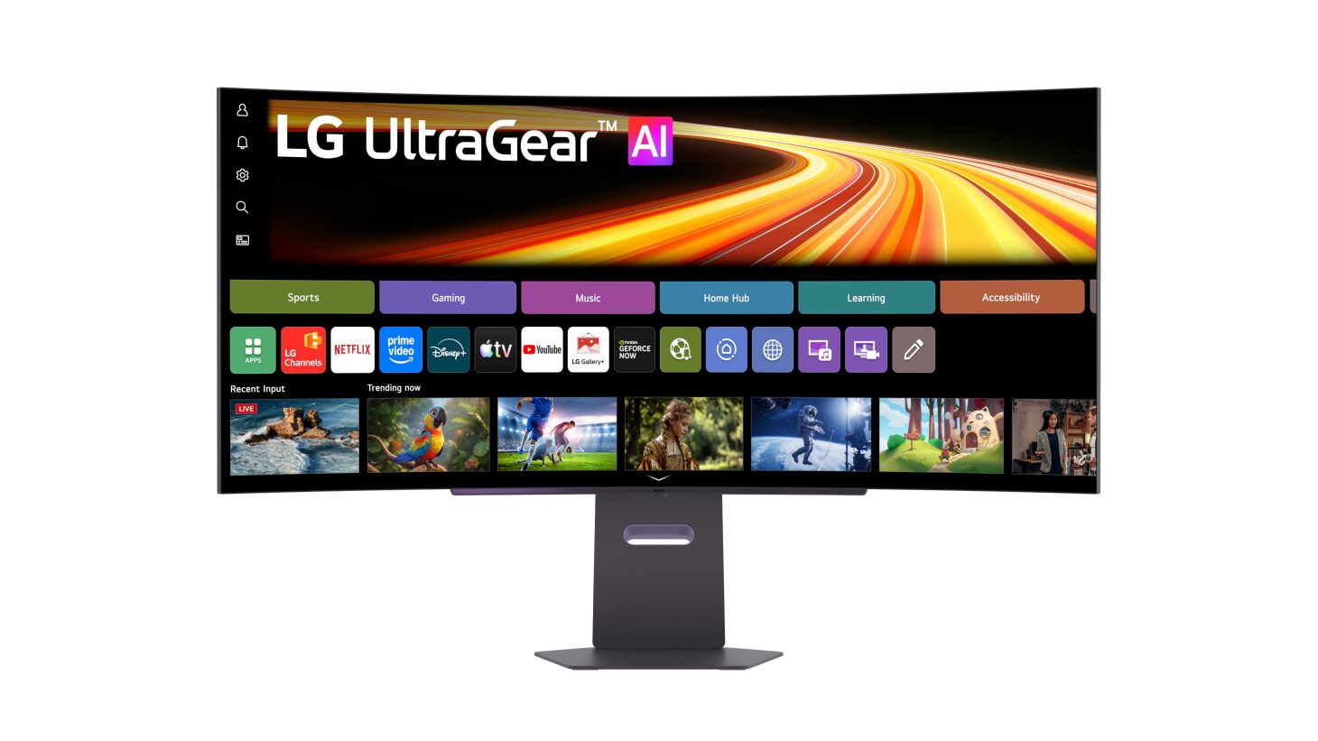 LG、AI機能とwebOS搭載の有機ELゲーミングモニター3モデル