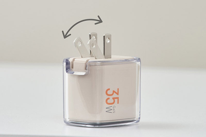 ライフオンプロダクツ、透明感のある35W急速充電器を発売 - 画像6