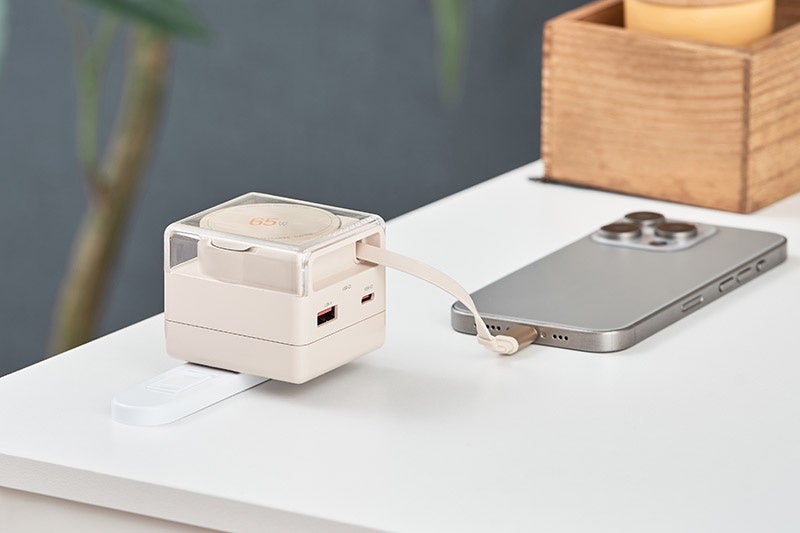 ライフオンプロダクツ、コード巻取式で65W出力の急速充電器を発売 - 画像8