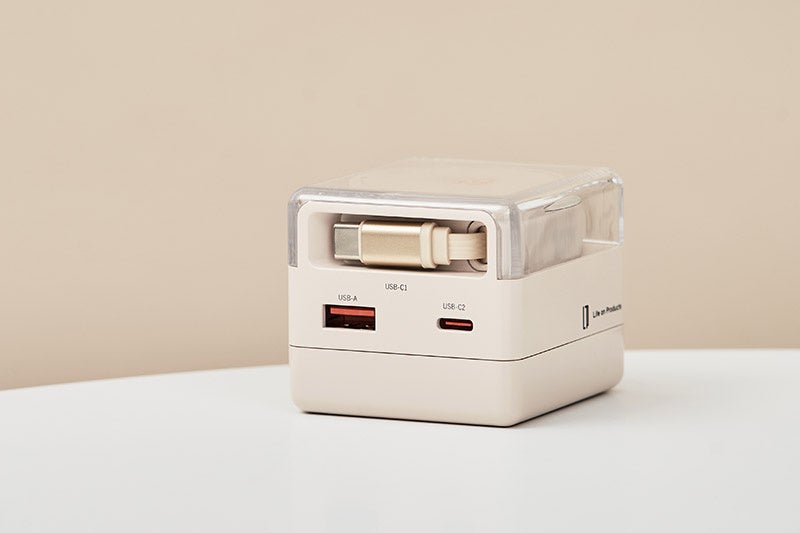 ライフオンプロダクツ、コード巻取式で65W出力の急速充電器を発売 - 画像9