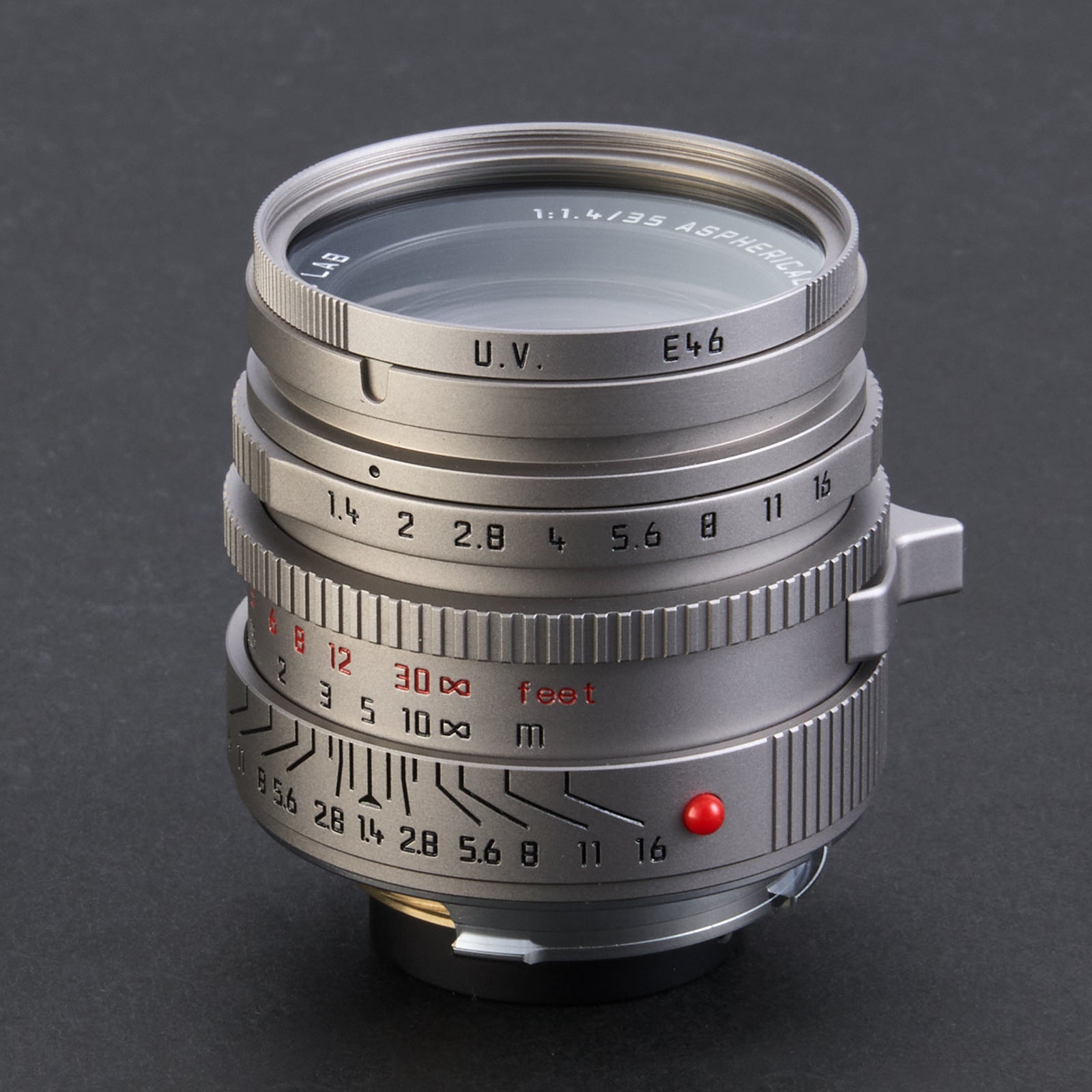 LIGHT LENS LAB E46 UVレンズフィルター チタン合金特別仕様 - 画像5