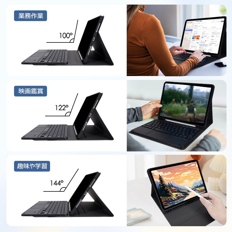 L&Lライブリーライフ、iPad向けLivelyLifeキーボードケースを発売 限定マーブル柄で差をつける - 画像9