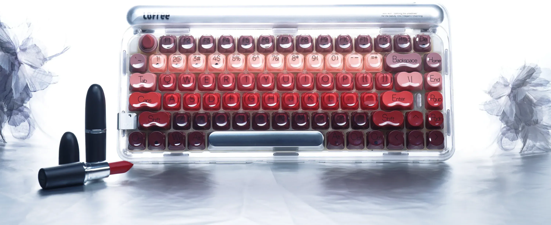 Lofree DOTシリーズ新色「Lipstick」キーボード＆テンキーパッドが販売開始 - 画像3