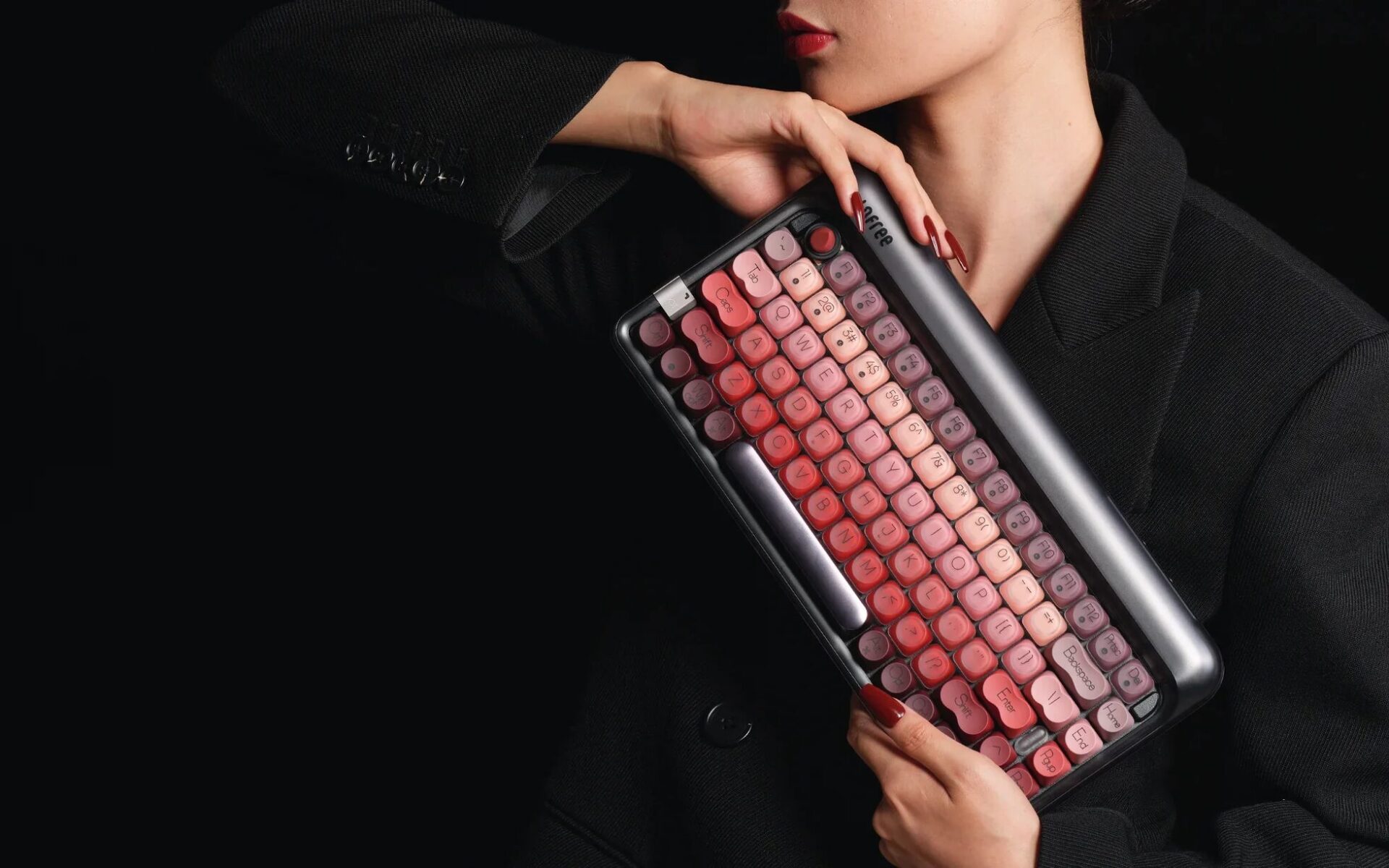 Lofree DOTシリーズ新色「Lipstick」キーボード&テンキーパッドが販売開始 - 画像4