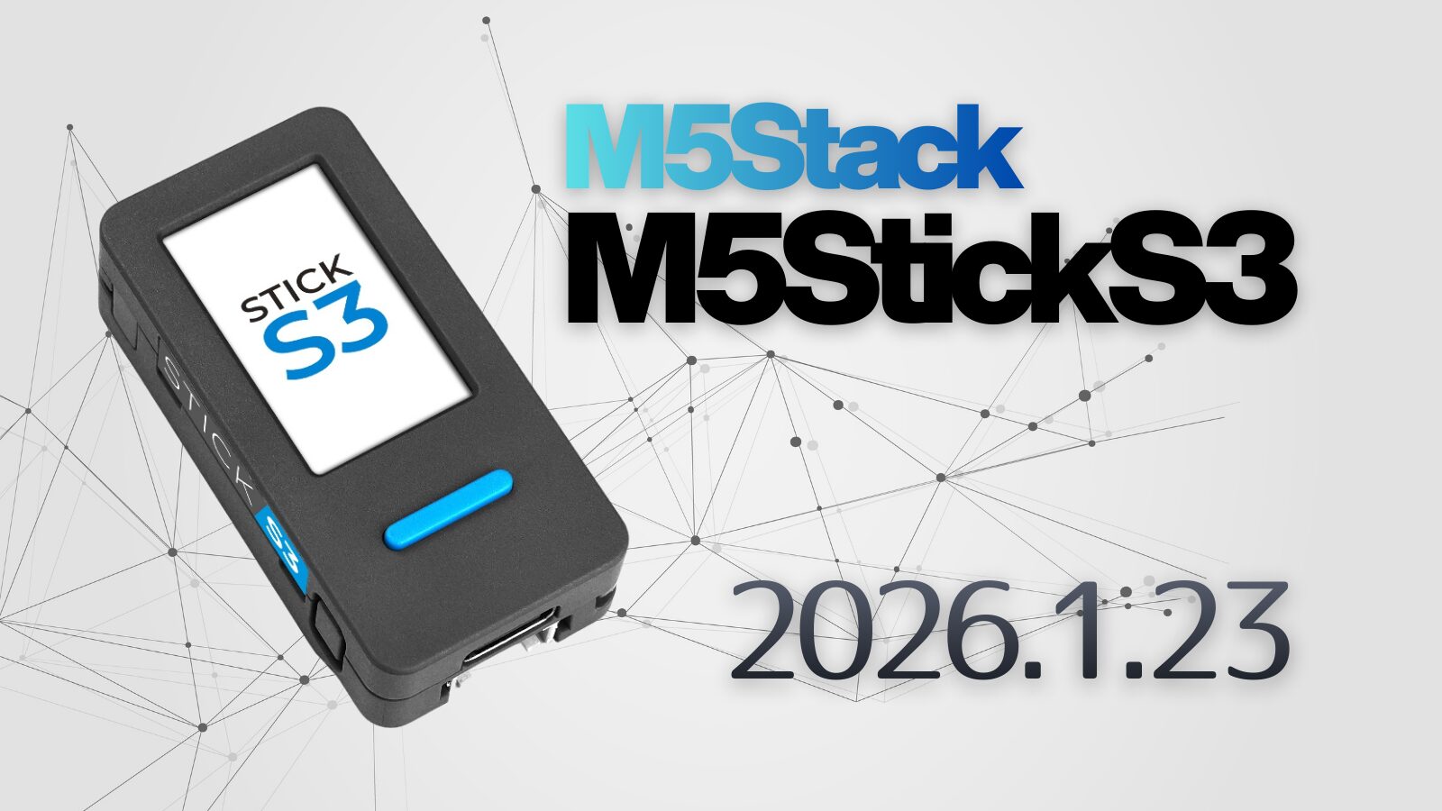 M5StickS3、音声インタラクションを強化 - 画像2