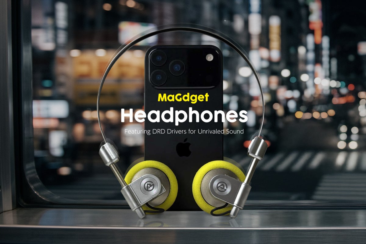 シンシア、重さ約60gの軽量ヘッドホン「MaGdget Headphones」を発表｜MaGdget Headphonesの概要と特徴