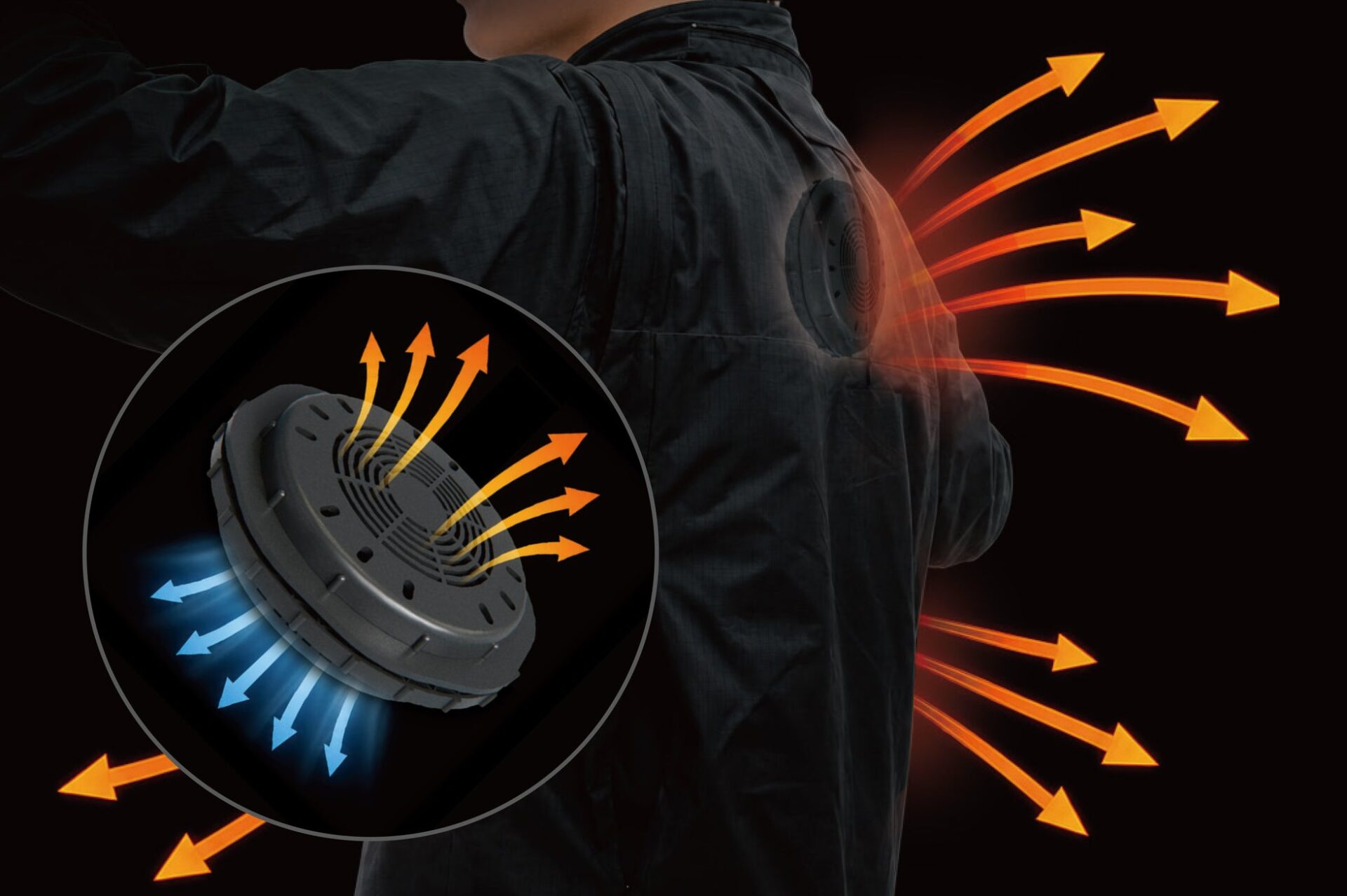 メイカーズ、半固体バッテリー採用の空調ウェア「HVACウェア」を発売|HVACウェアの基本仕様
