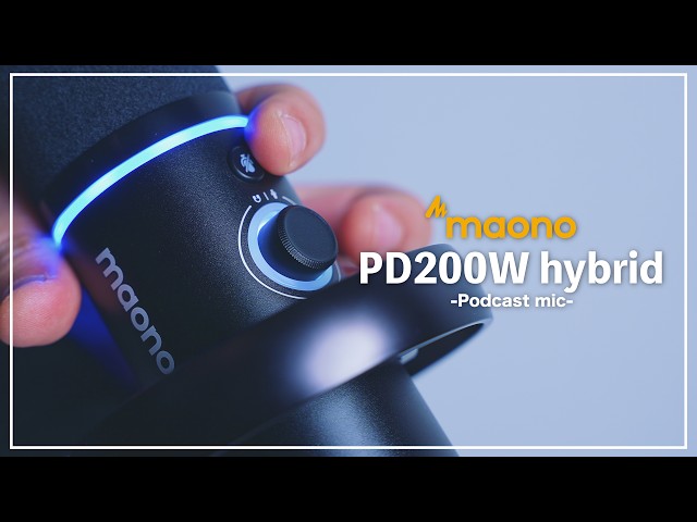 ワイヤレス・USB・XLR対応の「maono PD200W Hybrid」が支援総額200万円を突破 - 画像7