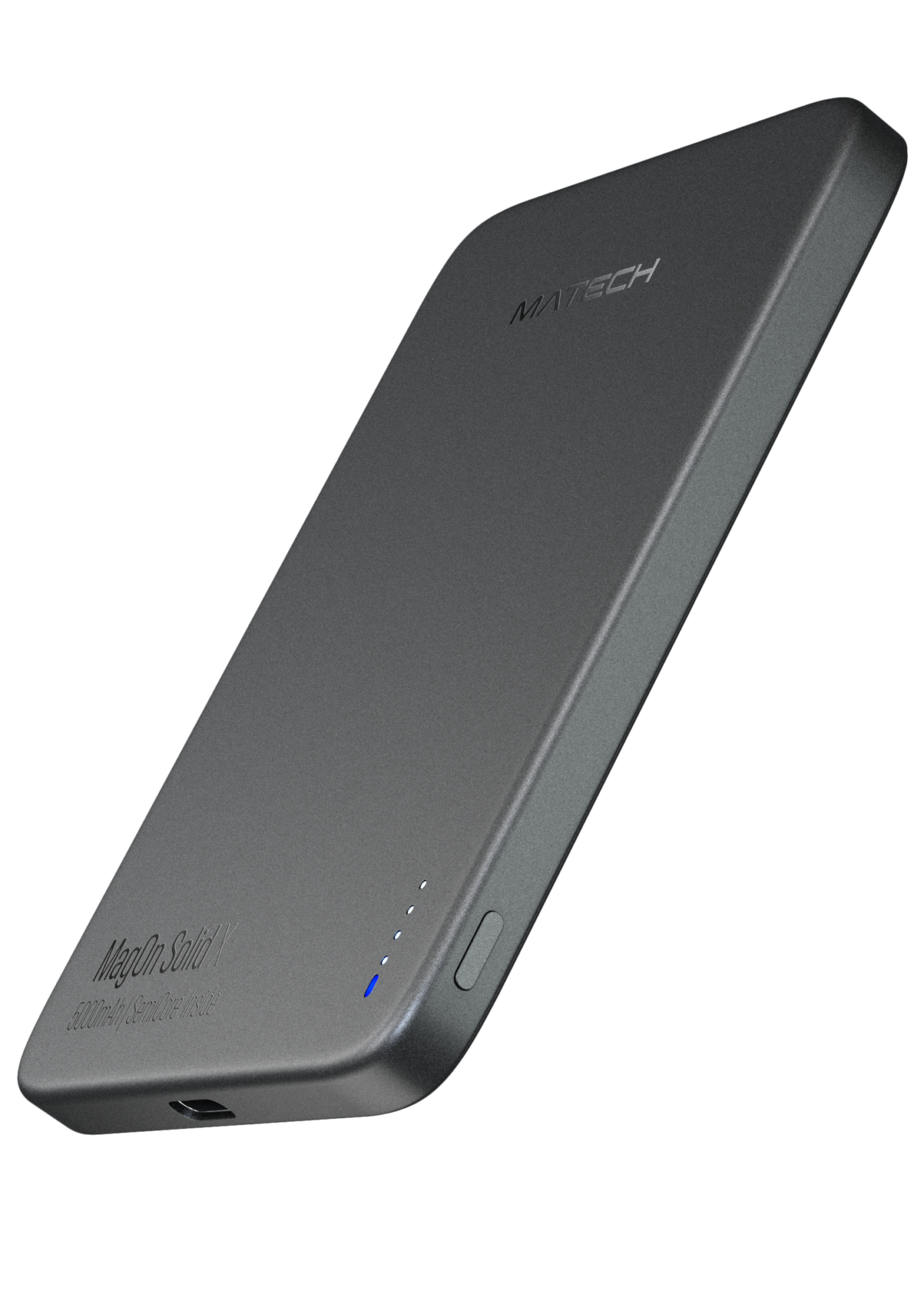 MATECH、厚さ6.9mmのQi2対応モバイルバッテリーを発売 - 画像1
