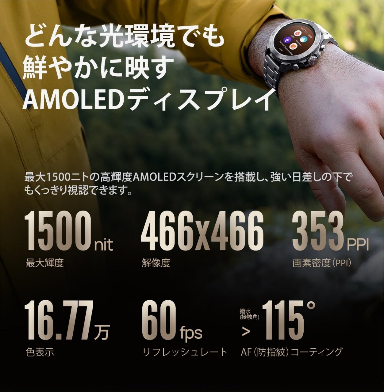 Mibro GS Explorer S チタン S-Ti 発売 - 画像8