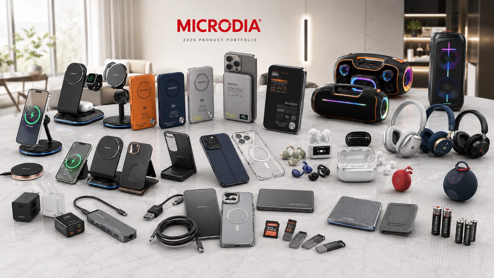 宏福商事、モバイルアクセサリブランド「MICRODIA」の2026年新製品を発表 - 画像2