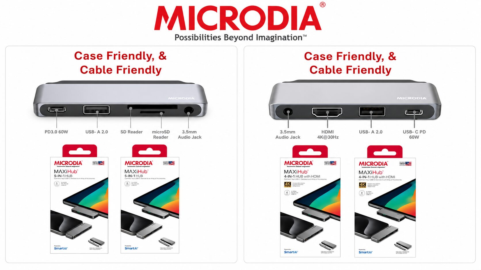 宏福商事、MICRODIAのUSB-Cハブ・ドッキングステーションを法人向けに展開 - 画像4